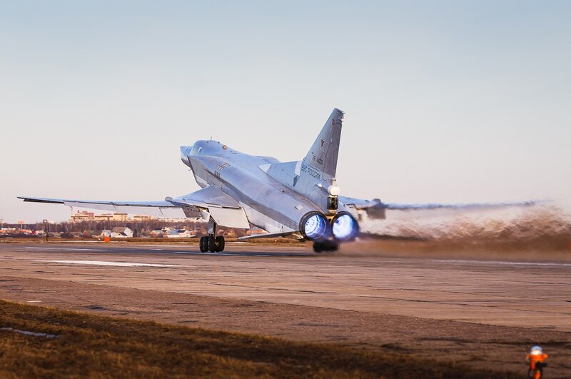 Military Jet on Runway — Gray, Dynamic