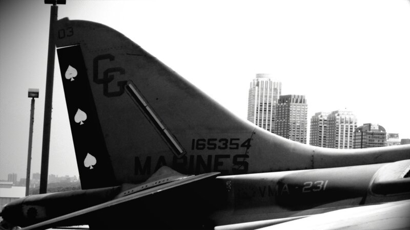 Military Jet Tail
