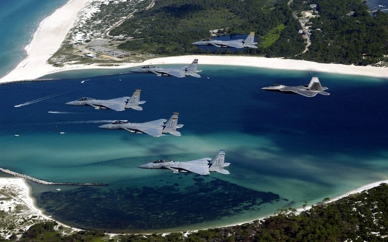 Military Jets Flying