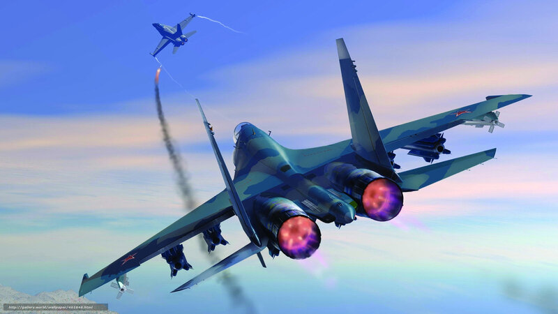 Military Jets in Flight — Blue, Dramatic, Sunset
