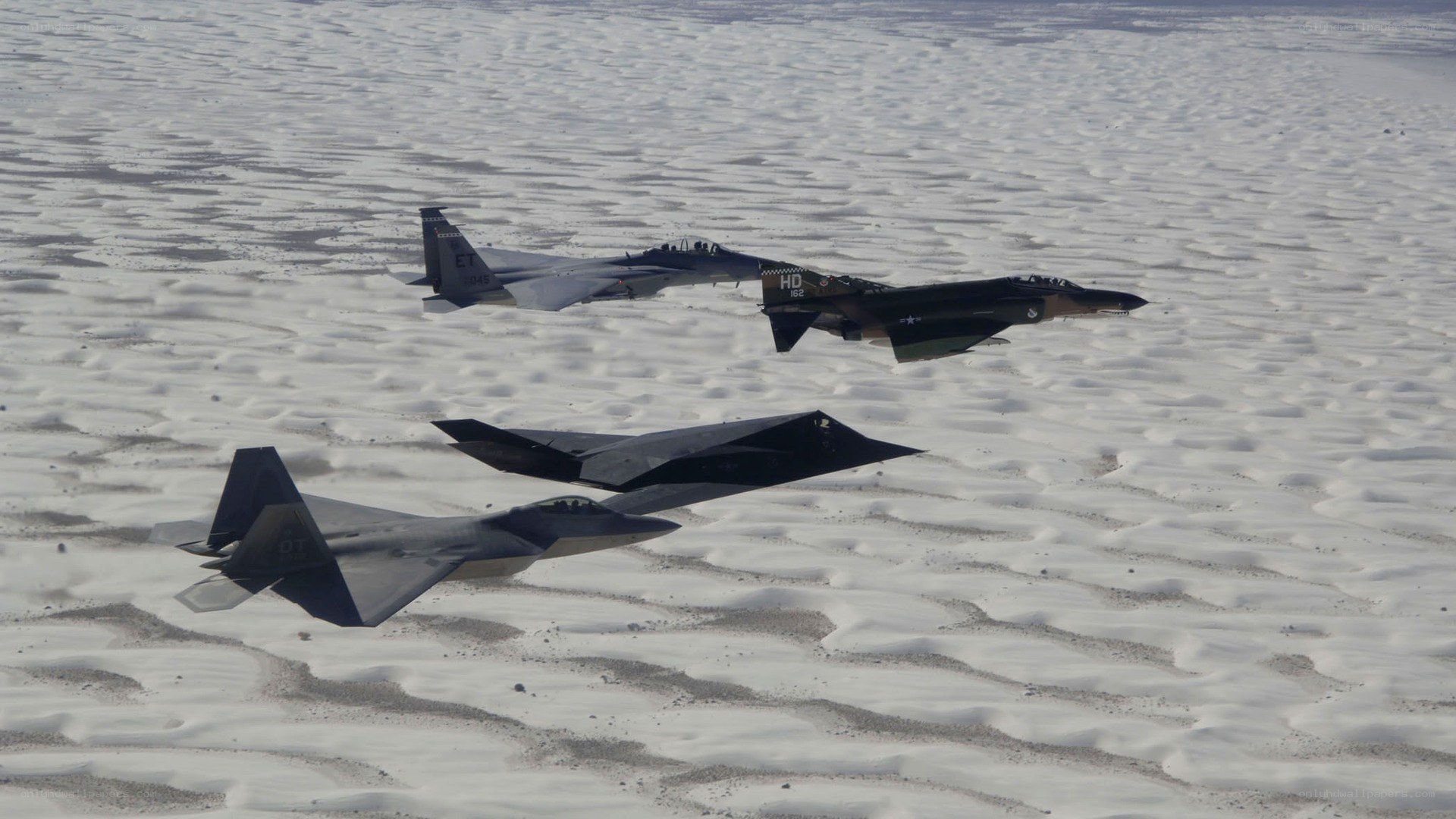 military jets in formation