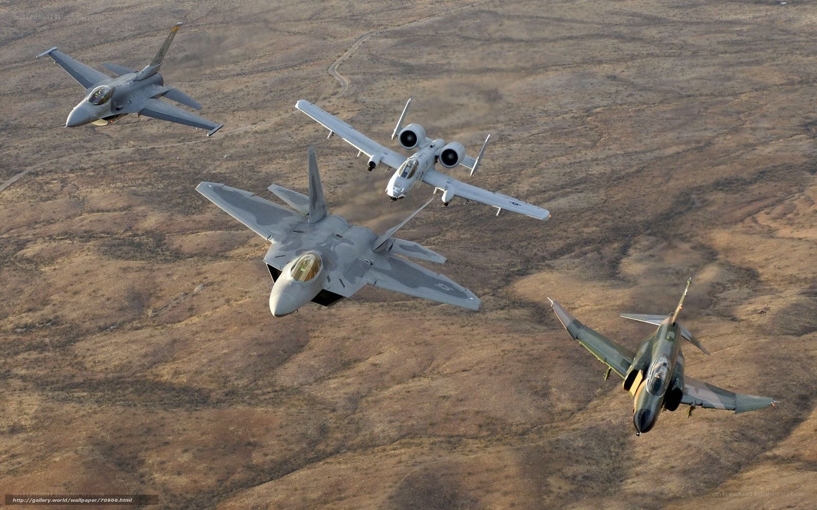 Military jets in formation