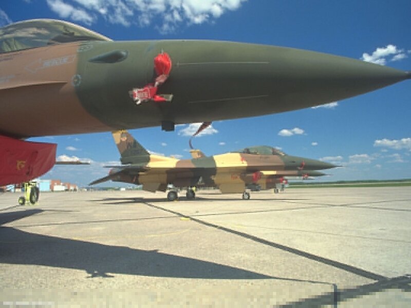 Military jets on tarmac