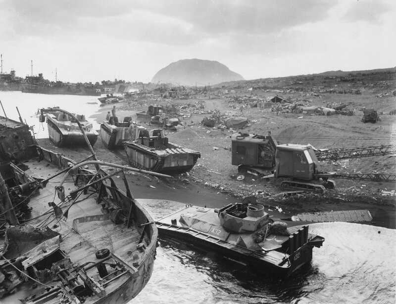 Military Landing Craft — Black