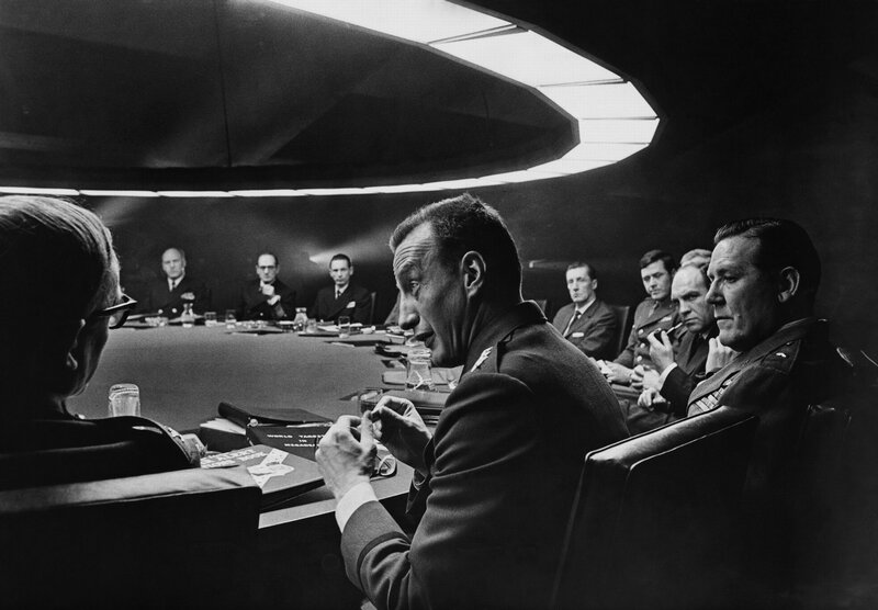 Military leaders in conference