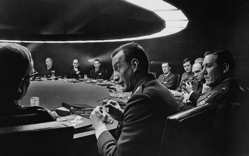 Military leaders in conference