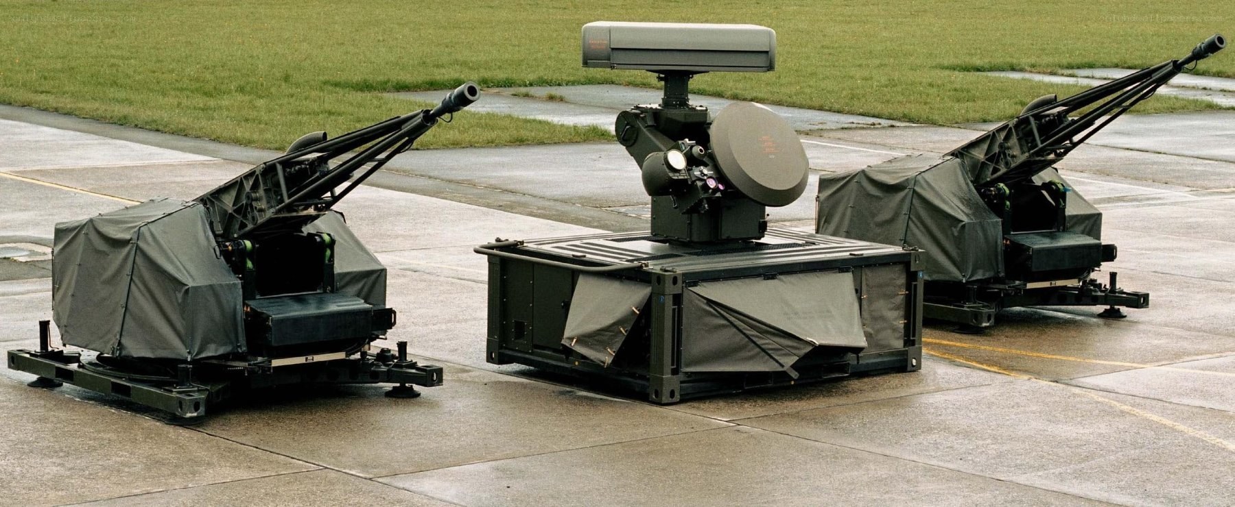 Military missile defense systems