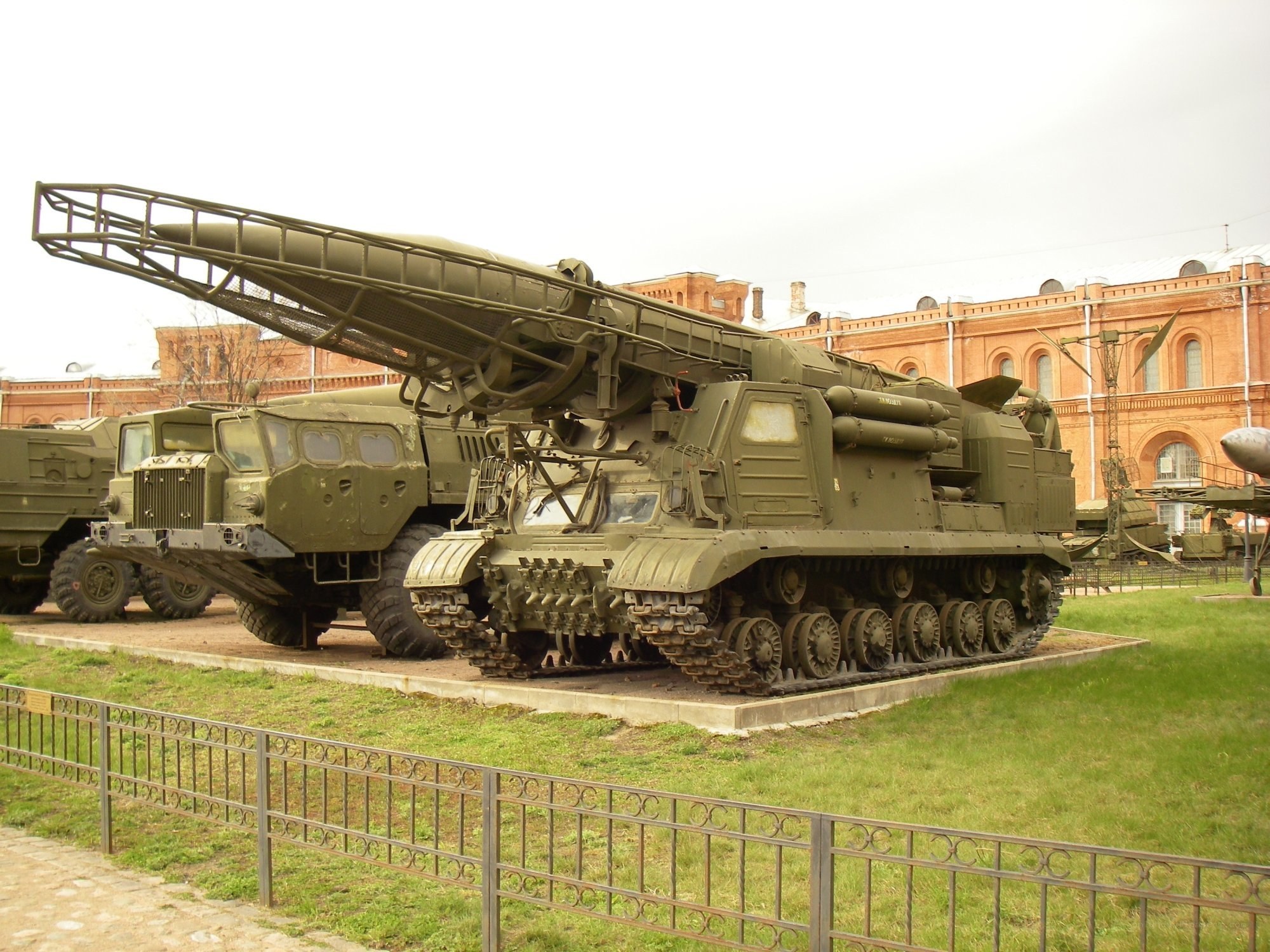 Military missile launcher display