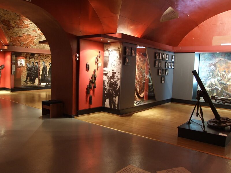 Military Museum Exhibit