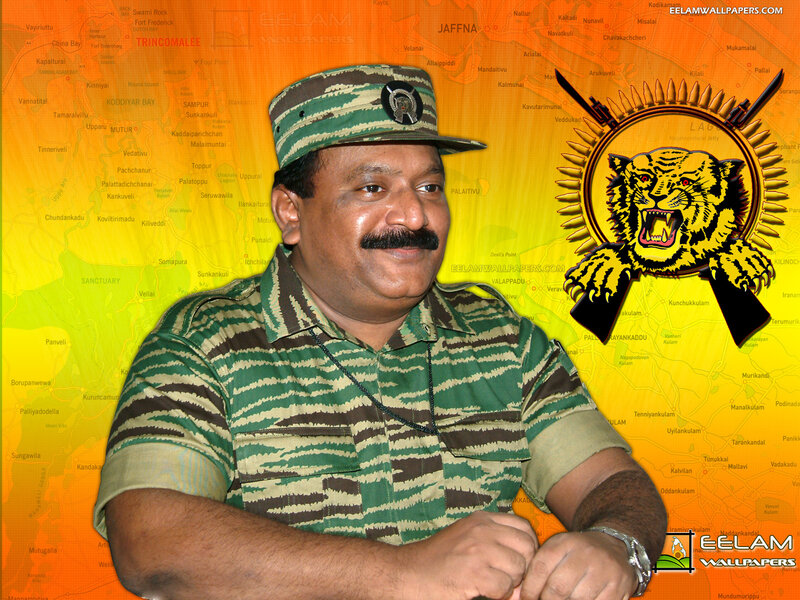 military officer with tiger emblem