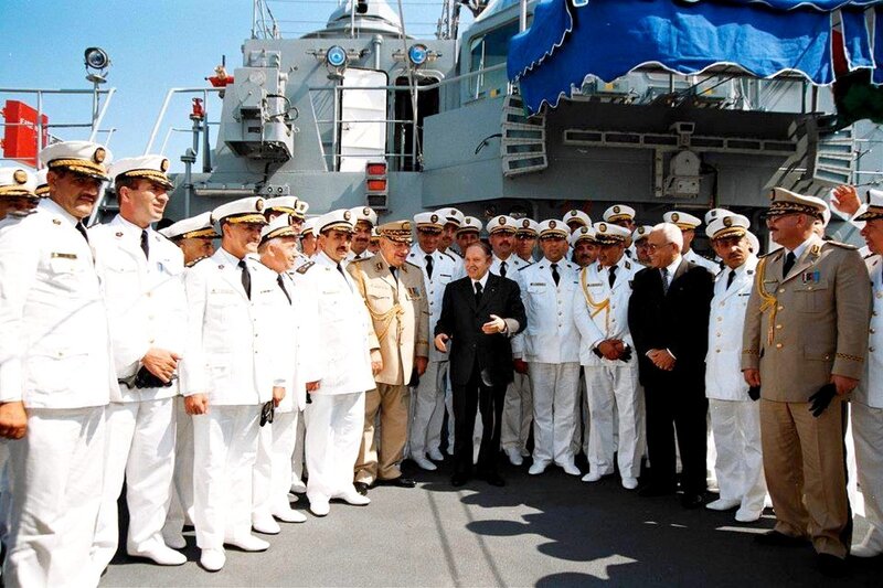 Military Officers on Ship