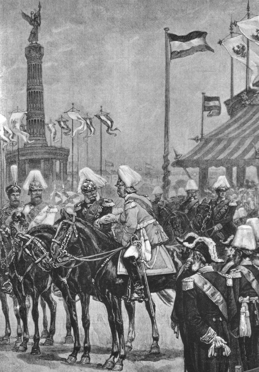Military parade in Berlin