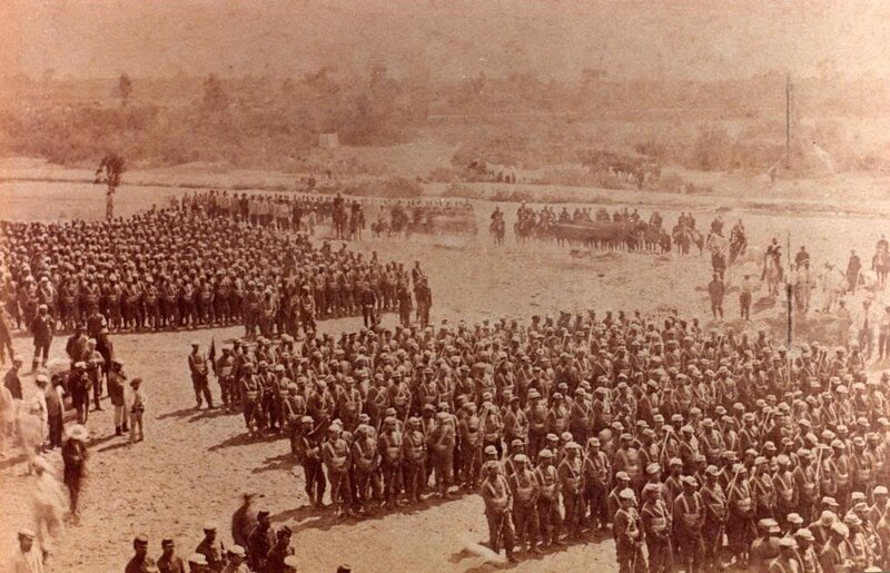 Military parade in India