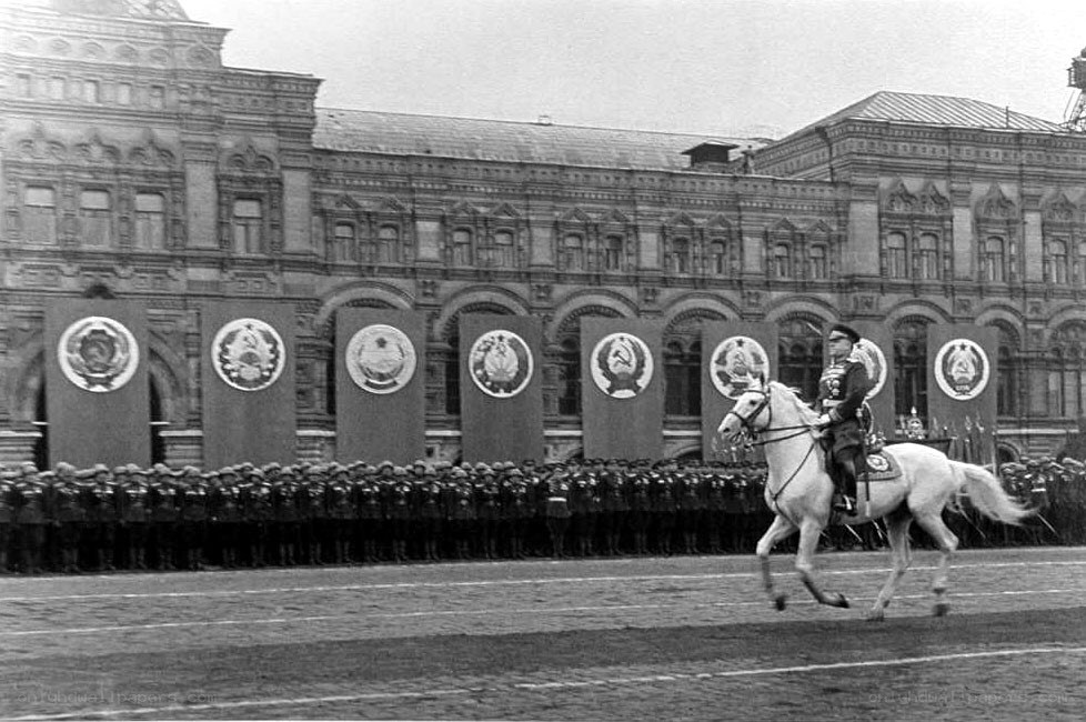 Military parade on Red Square