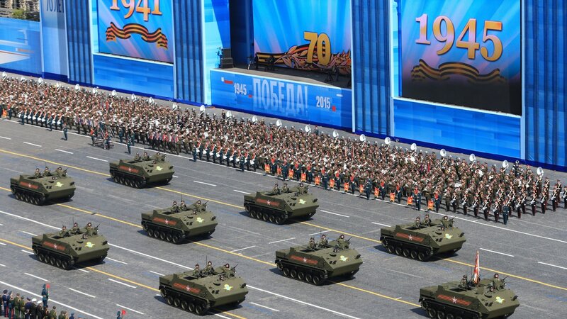 Military Parade Vehicles — Green