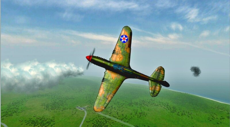 Military Plane in Flight