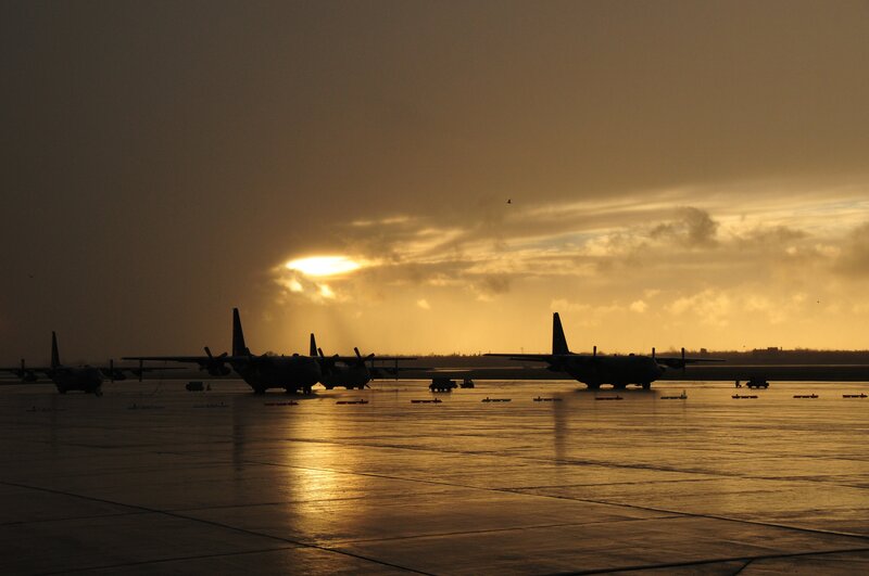 Military Planes on Tarmac