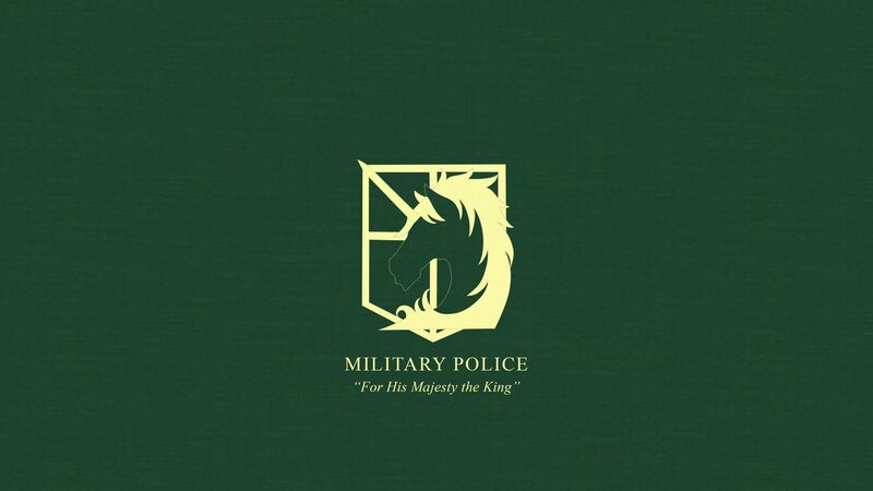 Military Police Emblem — Green