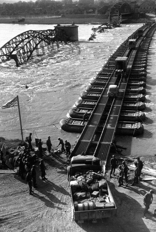 Military Pontoon Bridge