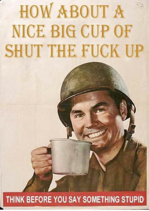 military propaganda meme