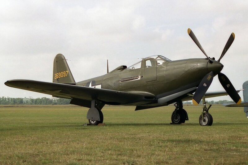 Military Propeller Plane — Green
