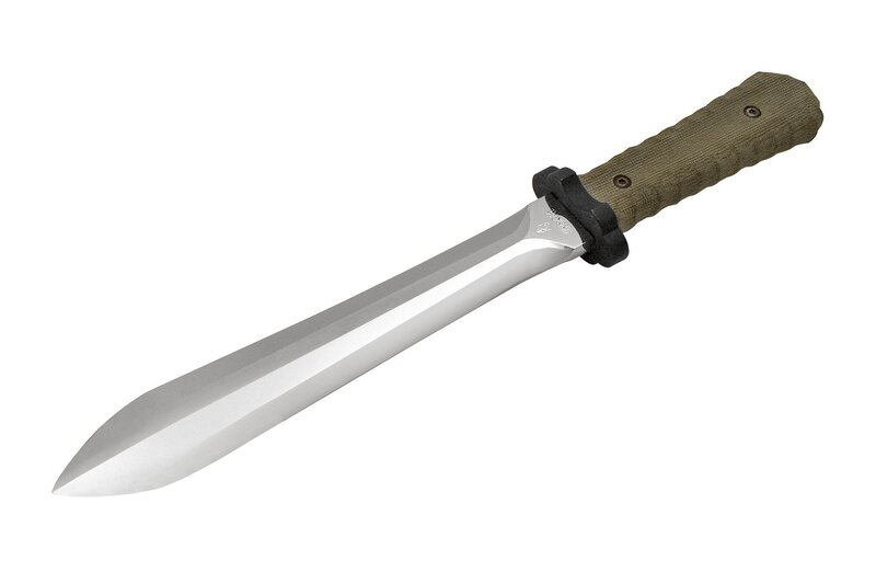 Military-style combat knife