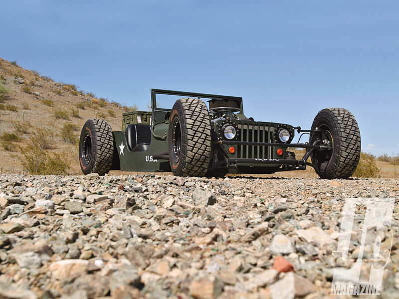 Military-style Hot Rod