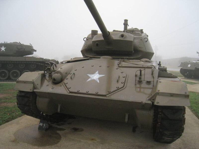 Military Tank Display