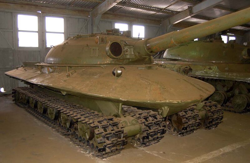 Military tank in museum