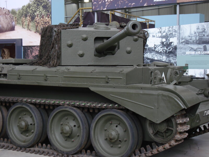 Military Tank on Display — Green, Historical