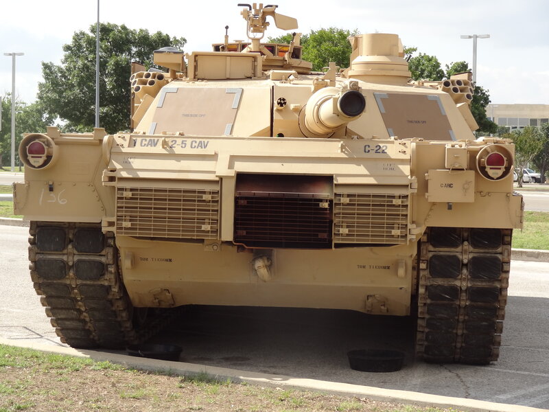 Military Tank — Tan