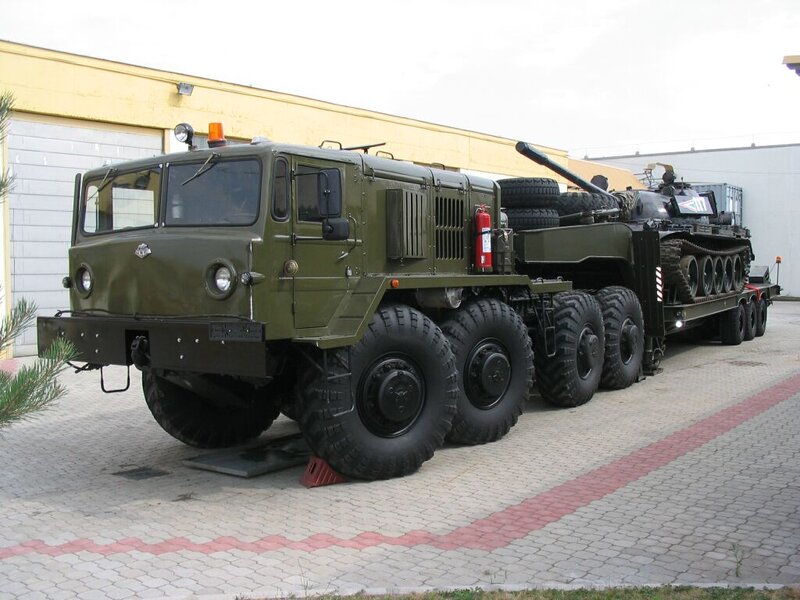 Military Tank Transporter