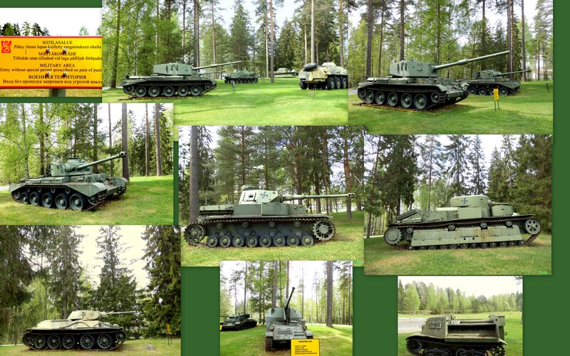Military Tanks in Forest — Green, Serene