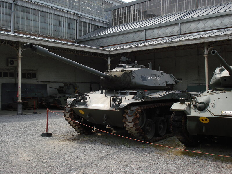 Military Tanks in Museum