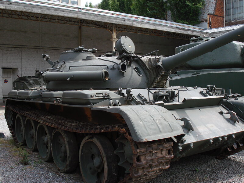 Military Tanks on Display — Gray