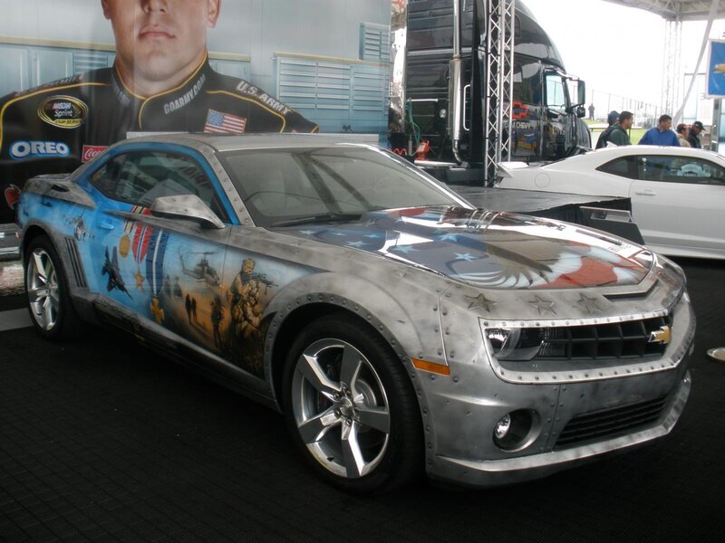Military-themed Camaro