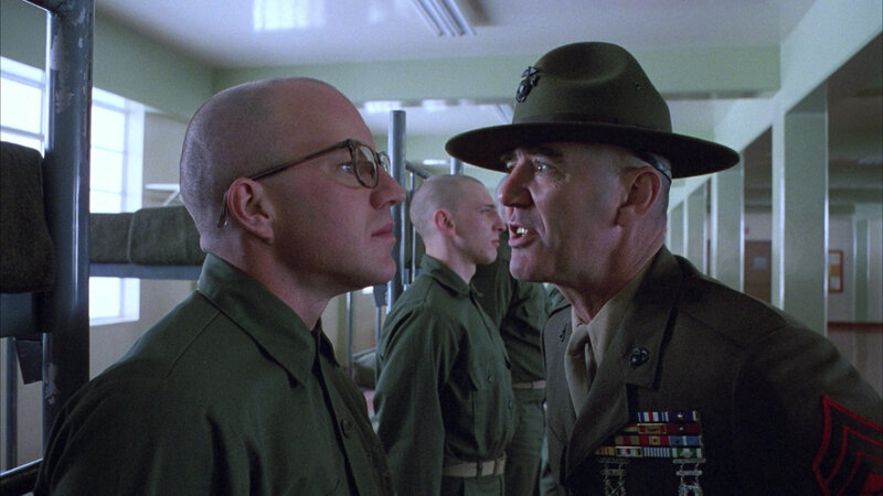 military training scene