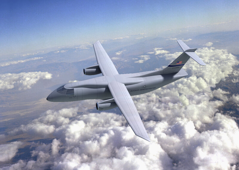 Military Transport Aircraft — Gray, Serene