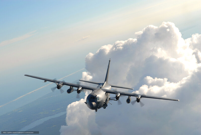 Military Transport Plane — Gray, Dramatic, Afternoon