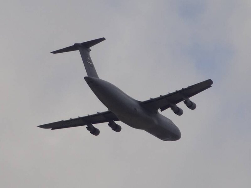 Military Transport Plane — Gray, Neutral