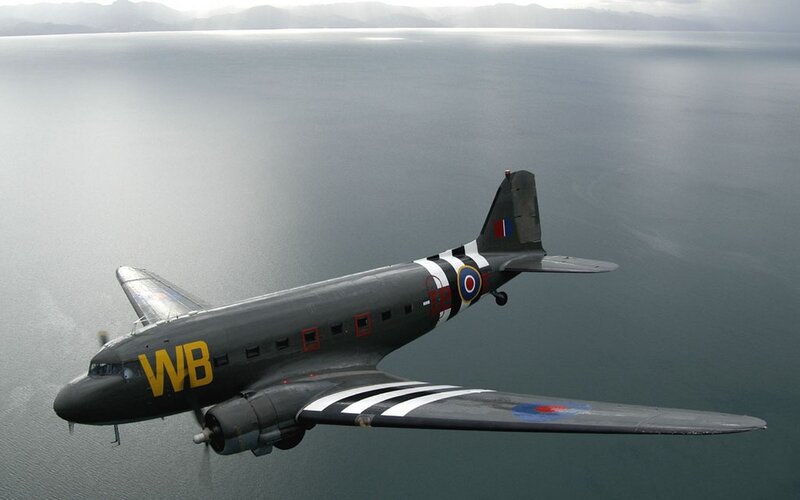 Military Transport Plane — Gray, Serene