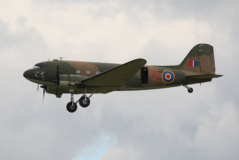 Military Transport Plane — Green, Dramatic