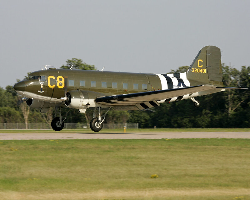Military Transport Plane — Green