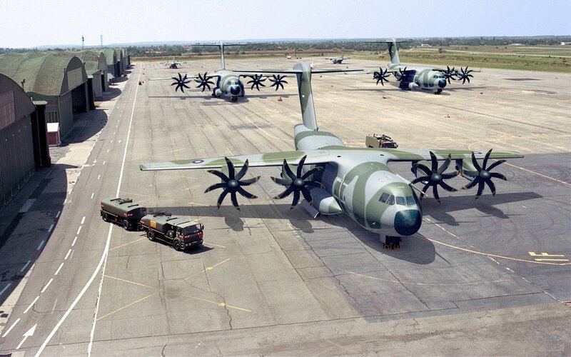 Military Transport Planes — Green, Industrial