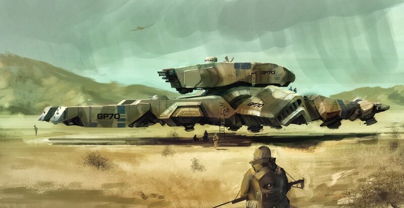 Military Transport Vehicle