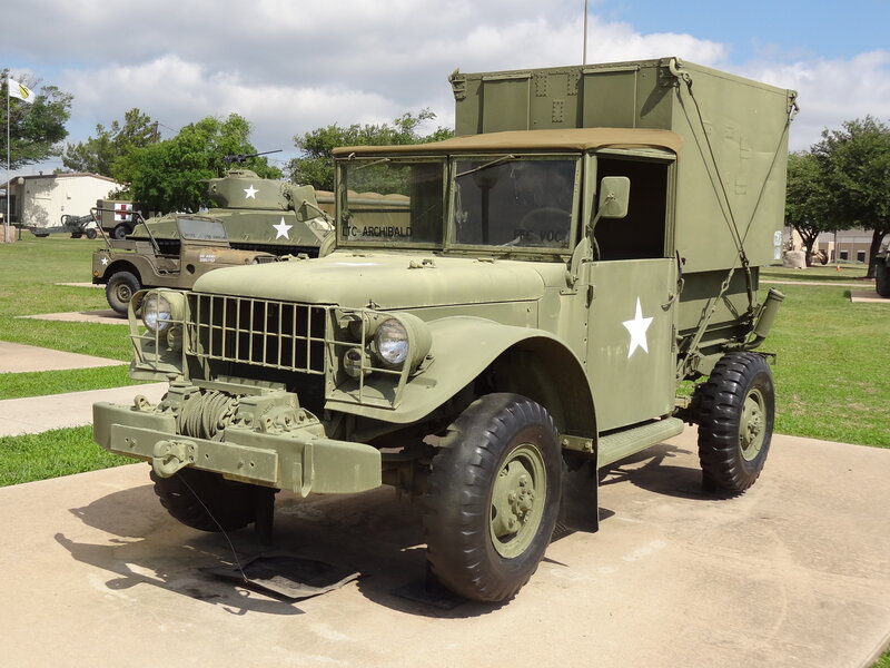 Military Truck Display