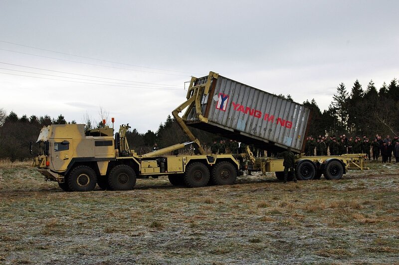 Military Truck Lifting Container