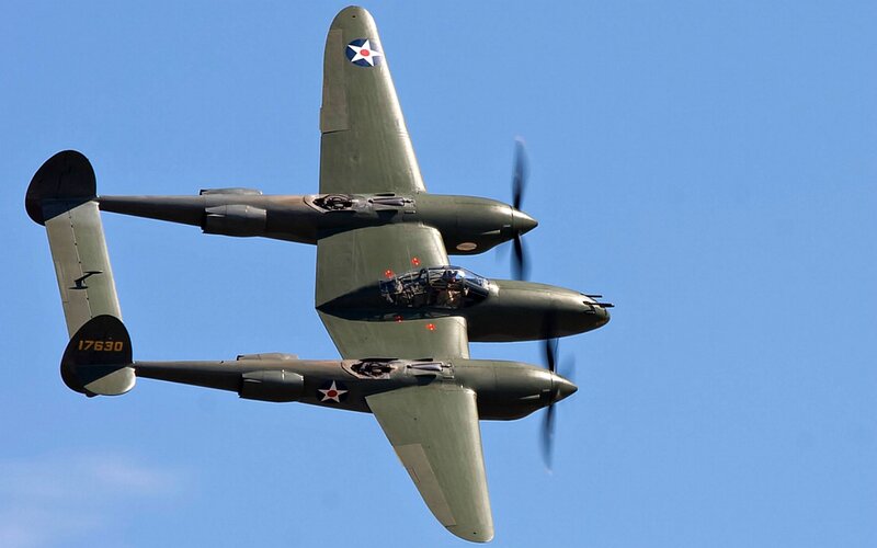 Military Twin-engine Plane