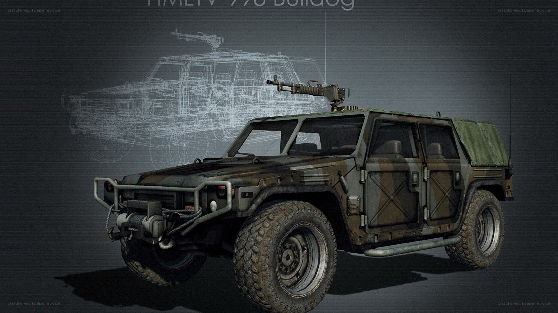 Military vehicle concept art