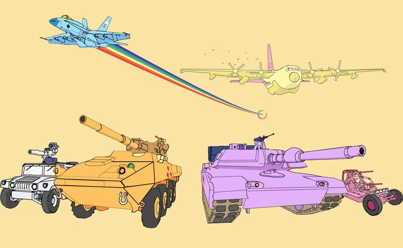 Military Vehicles and Aircraft